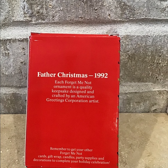 🎅Vintage 1992 Father Christmas Ornament - Picture 7 of 9